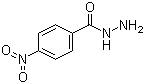 4-硝基苯甲酰肼分子结构 (CAS 636-97-5)