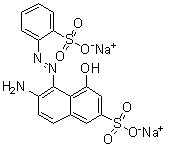 酸性红 54分子结构 (CAS 6360-03-8)