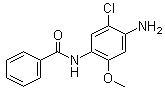 N-(4-Amino-5-chloro-2-methoxyphenyl)benzamide molecular structure (CAS 6368-90-7)