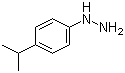(4-Isopropylphenyl)hydrazine molecular structure (CAS 63693-65-2)