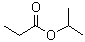 Propionic acid isopropyl ester molecular structure (CAS 637-78-5)
