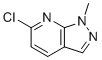 6-chloro-1-methyl-1H-pyrazolo[3,4-b]pyridine molecular structure (CAS 63725-52-0)