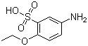 5-氨基-2-乙氧基苯磺酸分子结构 (CAS 6375-02-6)