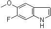 5-Methoxy-6-fluoroindole molecular structure (CAS 63762-83-4)