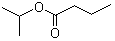 structure of CAS# 638-11-9, Isopropyl butanoate;2-Propyl butanoate; Butanoic acid isopropyl ester; 1-Methylethyl butanoate; Isopropyl butyrate; Isopropyl n-butyrate