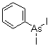 Diiodophenylarsine molecular structure (CAS 6380-34-3)
