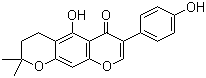 Dihydroalpinumisoflavone molecular structure (CAS 63807-90-9)
