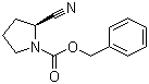 结构式 CAS# 63808-36-6, (S)-1-N-苄氧羰基-2-氰基吡咯烷