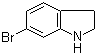 结构式 CAS# 63839-24-7, 6-溴吲哚啉