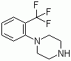 1-(2-Trifluoromethylphenyl)piperazine molecular structure (CAS 63854-31-9)