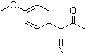 2-(4-Methoxyphenyl)-3-oxobutanenitrile molecular structure (CAS 63895-78-3)