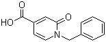 structure of CAS# 63987-74-6, 1-Benzyl-2-oxo-1,2-dihydropyridine-4-carboxylic acid