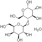 structure of CAS# 64044-51-5, D-Lactose monohydrate;4-O-beta-Galactopyranosyl-D-glucose hydrate