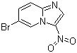 structure of CAS# 64064-71-7, 6-Bromo-3-nitroimidazo[1,2-a]pyridine