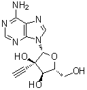 2'-C-Ethynyladenosine molecular structure (CAS 640725-76-4)