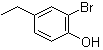 2-Bromo-4-ethylphenol molecular structure (CAS 64080-15-5)