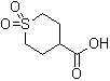 1,1-二氧代六氢噻喃-4-羧酸分子结构 (CAS 64096-87-3)