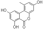 交链孢酚分子结构 (CAS 641-38-3)