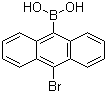 结构式 CAS# 641144-16-3, 10-溴蒽-9-硼酸