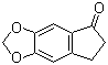 5,6-亚甲基二氧-1-茚酮分子结构 (CAS 6412-87-9)