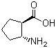 结构式 CAS# 64191-13-5, (1S,2S)-(-)-2-氨基-1-环戊烷羧酸