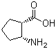 (1S,2R)-2-Aminocyclopentanecarboxylic acid molecular structure (CAS 64191-14-6)