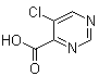 5-Chloro-4-pyrimidinecarboxylic acid molecular structure (CAS 64224-65-3)