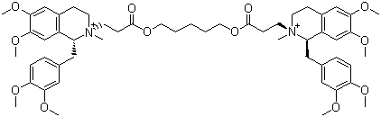 Atracurium molecular structure (CAS 64228-79-1)