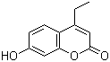4-乙基-7-羟基香豆素分子结构 (CAS 64231-10-3)