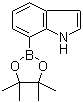 Indole-7-boronic acid pinacol ester molecular structure (CAS 642494-37-9)