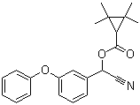 Fenpropathrin molecular structure (CAS 64257-84-7)