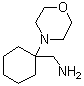 [[1-(Morpholino)cyclohexan-1-yl]methyl]amine molecular structure (CAS 64269-03-0)