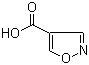 4-Isoxazolecarboxylic acid molecular structure (CAS 6436-62-0)