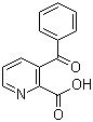 3-苯甲酰基吡啶-2-甲酸分子结构 (CAS 64362-32-9)