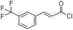 trans-3-(Trifluoromethyl)cinnamoyl chloride molecular structure (CAS 64379-91-5)