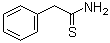 structure of CAS# 645-54-5, 2-Phenylthioacetamide;NSC 235948; NSC 52357; Phenylacetothioamide; Phenylthioacetamide