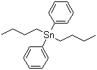 structure of CAS# 6452-61-5, Dibutyldiphenyltin;Dibutyldiphenylstannane