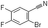 2-Bromo-4,5-difluorobenzonitrile molecular structure (CAS 64695-82-5)