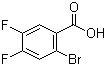 structure of CAS# 64695-84-7, 2-Bromo-4,5-difluorobenzoic acid