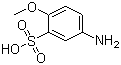 对氨基苯甲醚-2-磺酸分子结构 (CAS 6470-17-3)