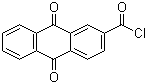 结构式 CAS# 6470-87-7, 蒽醌-2-甲酰氯