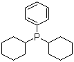 Dicyclohexylphenylphosphine molecular structure (CAS 6476-37-5)
