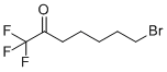 7-Bromo-1,1,1-trifluoroheptan-2-one molecular structure (CAS 647831-24-1)