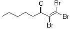 1,1,2-三溴-1-辛烯-3-酮分子结构 (CAS 64785-96-2)