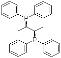 结构式 CAS# 64896-28-2, (2S,3S)-(-)-双(二苯基膦)丁烷