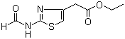 structure of CAS# 64987-05-9, Ethyl 2-formamidothiazol-4-acetate;Ethyl 2-(2-formamido-1,3-thiazol-4-yl)acetate
