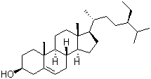 beta-谷甾醇分子结构 (CAS 64997-52-0)