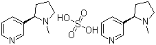 硫酸烟碱分子结构 (CAS 65-30-5)