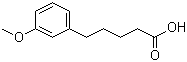 结构式 CAS# 6500-64-7, 3-甲氧基苯戊酸