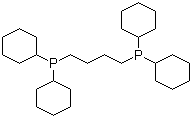 结构式 CAS# 65038-36-0, 1,4-双(二环己基膦)丁烷